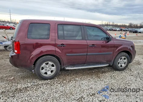 2015 Honda Pilot Lx from USA, damaged, VIN 5FNYF4H21FB067134